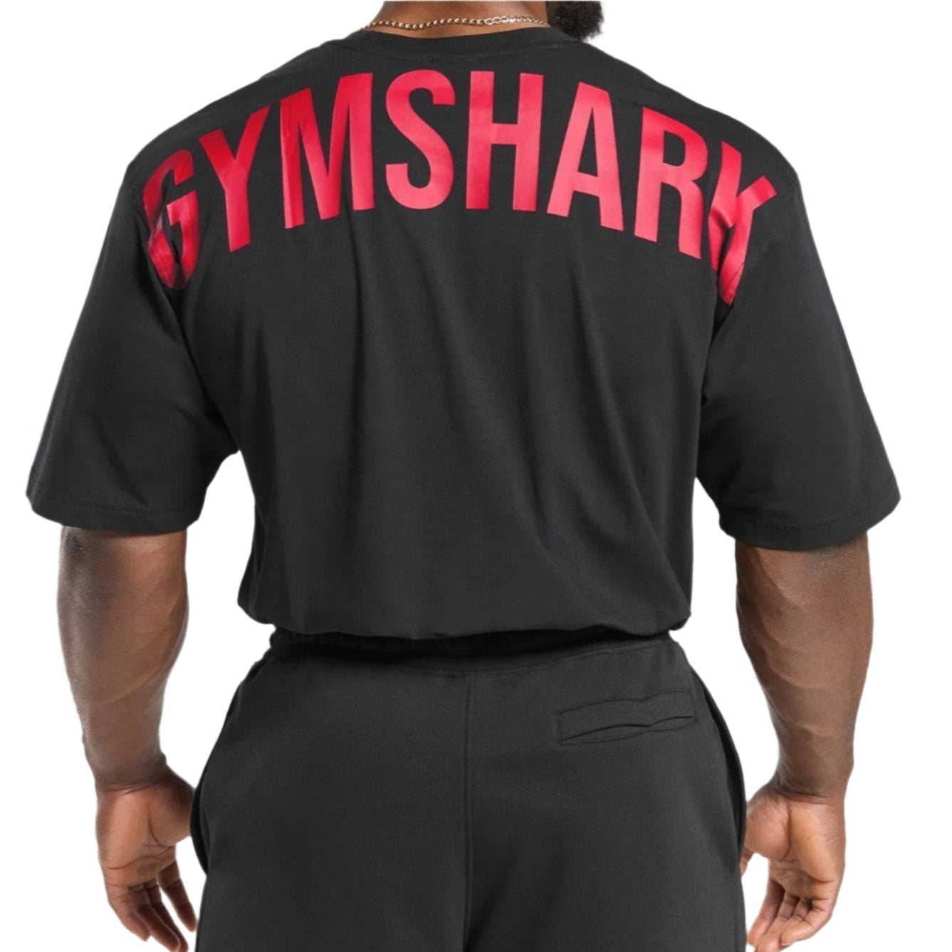 Oversized Black & Red Shirt