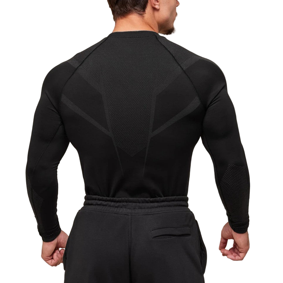Blue Long Sleeve Compression
