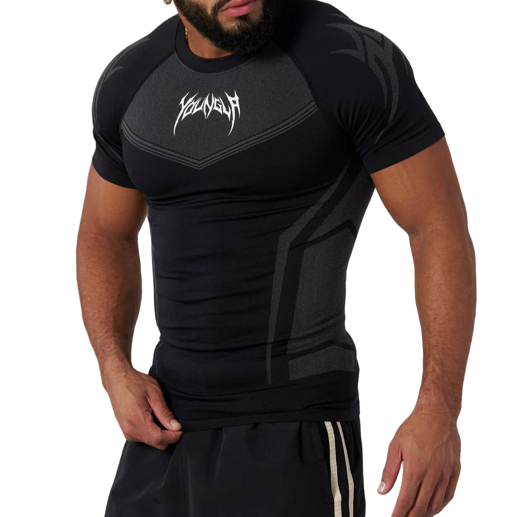 Warrior Black Compression Shirt