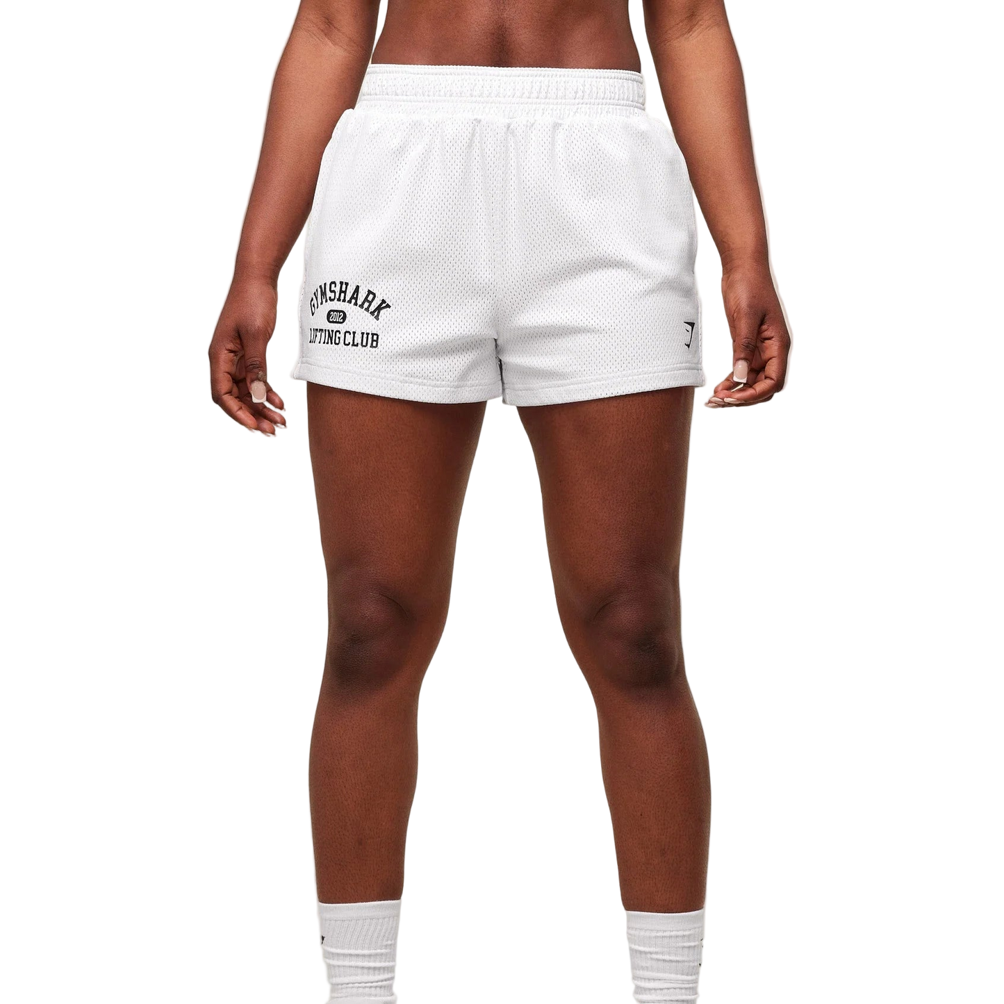 Lifting Club White Shorts