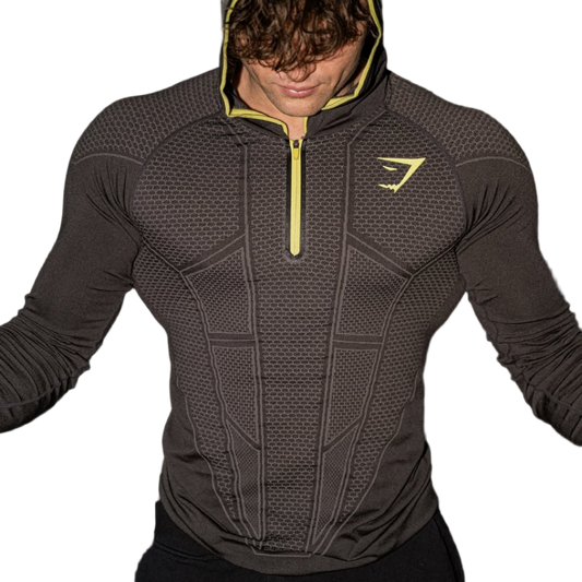 Green Compression Hoodie