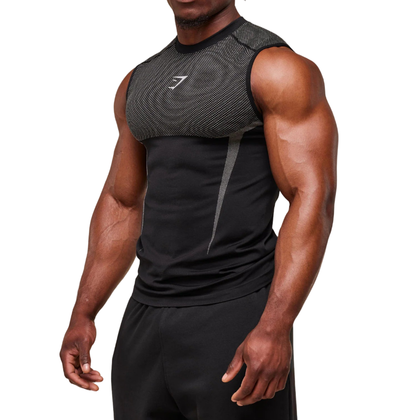 Black & White Compression Tank Top