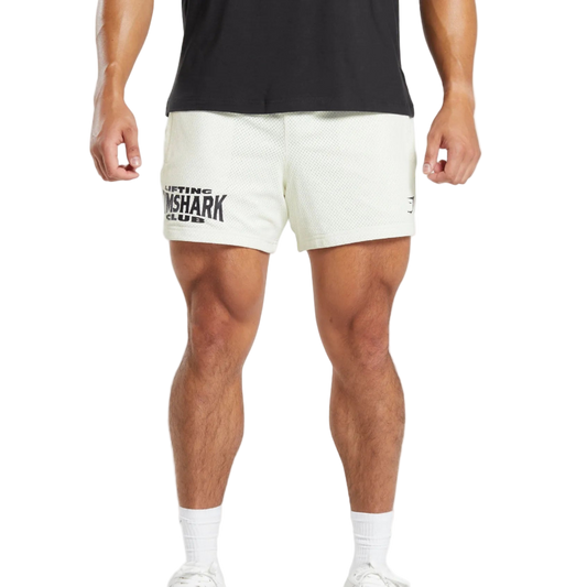 Lifting Club White Shorts