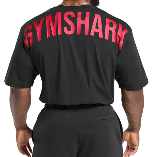 Oversized Black & Red Shirt