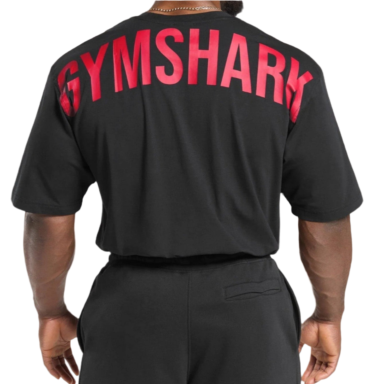 Oversized Black & Red Shirt