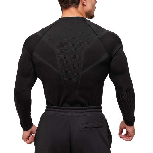 Blue Long Sleeve Compression