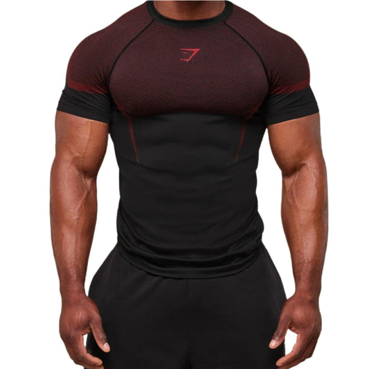 Wine Red Compression Shirt